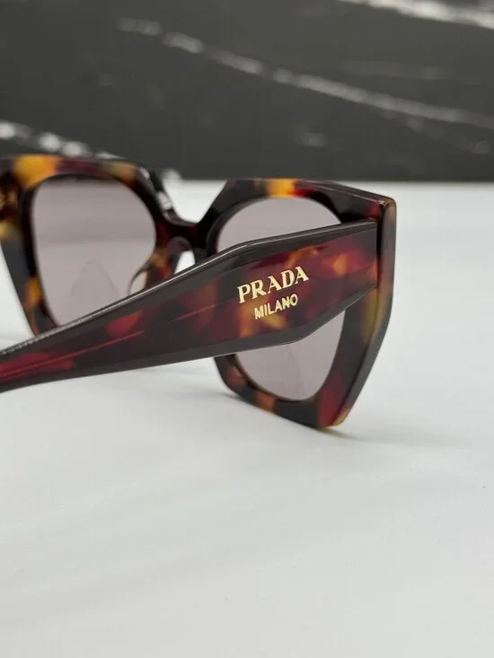 NEW PRADA PR15WS 22A20I SUNGLASSES HAVANA WOMEN PR 15WS 22A20I, SPR 15W 22A20I - Picture 6 of 11